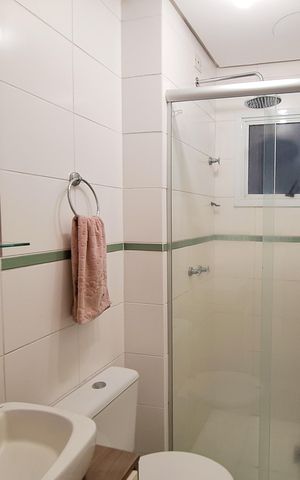 Apartamento para alugar com 66m², 3 quartos e 1 vaga Apartamento para alugar com 66m², 3 quartos e 1 vagaBanheiro