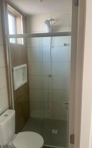 Apartamento para alugar com 52m², 2 quartos e 1 vaga Apartamento para alugar com 52m², 2 quartos e 1 vagaBanheiro