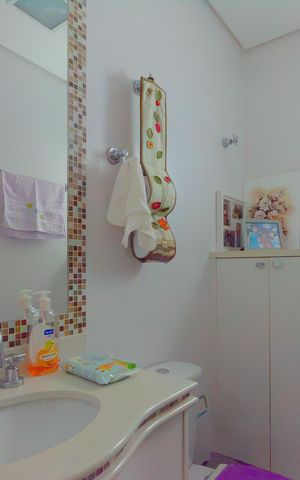 Apartamento para alugar com 74m², 2 quartos e 1 vaga Apartamento para alugar com 74m², 2 quartos e 1 vagaBanheiro Social