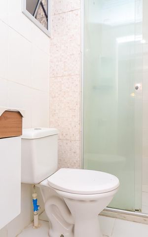 Apartamento para alugar com 44m², 2 quartos e 1 vaga Apartamento para alugar com 44m², 2 quartos e 1 vagaBanheiro