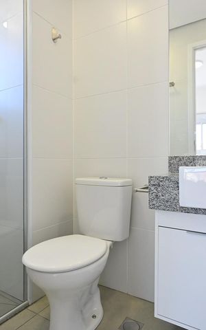 Apartamento para alugar com 59m², 2 quartos e 1 vagaBanheiro Suíte 