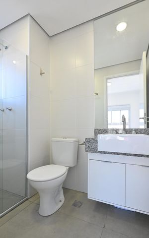 Apartamento para alugar com 59m², 2 quartos e 1 vagaBanheiro Suíte 