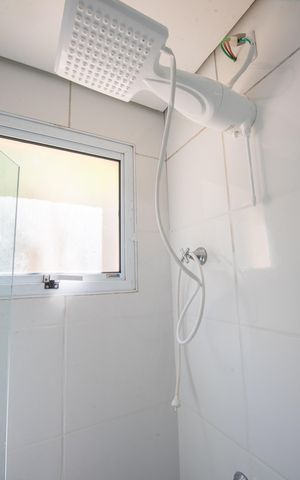 Apartamento para alugar com 52m², 2 quartos e 1 vaga Apartamento para alugar com 52m², 2 quartos e 1 vagaBanheiro da Suíte