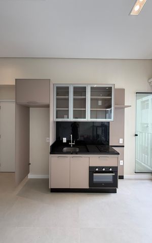 Studio para alugar com 32m², 1 quarto e sem vaga
