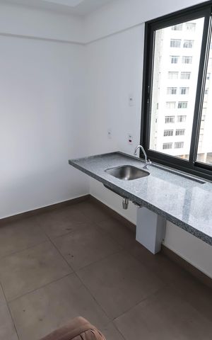 Studio à venda com 24m², 1 quarto e sem vagaQuarto e Cozinha