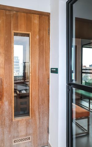 Studio para alugar com 24m², 1 quarto e sem vagaSauna