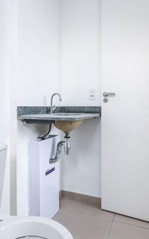 Studio para alugar com 24m², 1 quarto e sem vagaBanheiro