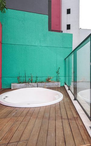 Studio para alugar com 24m², 1 quarto e sem vagaHidromassagem