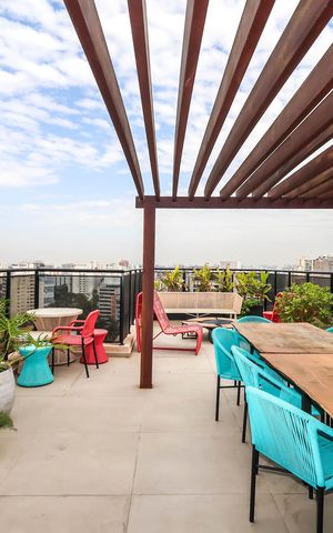 Studio para alugar com 24m², 1 quarto e sem vagaRoofTop