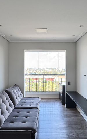Apartamento para alugar com 58m², 2 quartos e 1 vagaSala
