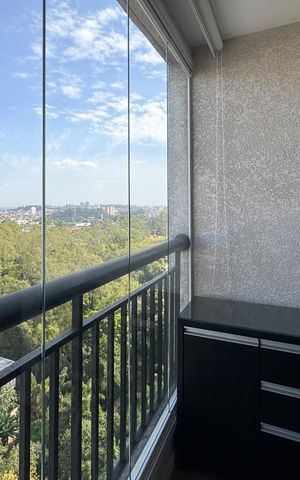 Apartamento para alugar com 58m², 2 quartos e 1 vagaSacada