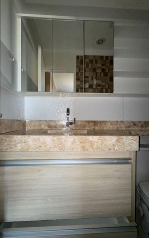 Apartamento para alugar com 58m², 2 quartos e 1 vagaBanheiro - Suíte