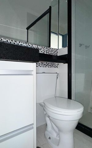 Apartamento para alugar com 58m², 2 quartos e 1 vagaBanheiro Social