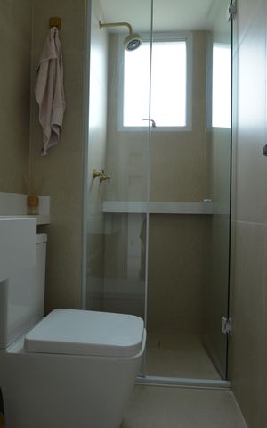 Apartamento à venda com 49m², 2 quartos e 1 vagaBANHEIRO