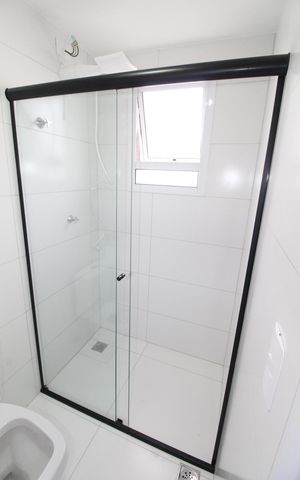 Apartamento para alugar com 57m², 2 quartos e 2 vagasBanheiro da Suíte