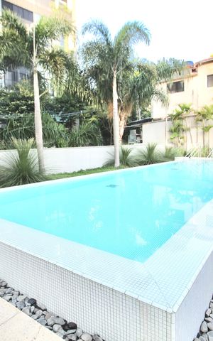 Apartamento para alugar com 33m², 1 quarto e sem vaga Apartamento para alugar com 33m², 1 quarto e sem vagaÁrea comum - Piscina