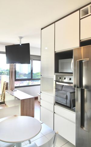 Apartamento para alugar com 33m², 1 quarto e sem vaga Apartamento para alugar com 33m², 1 quarto e sem vagaCozinha