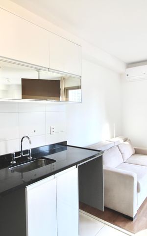 Apartamento para alugar com 33m², 1 quarto e sem vaga Apartamento para alugar com 33m², 1 quarto e sem vagaSala/Cozinha