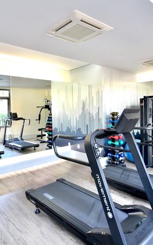 Apartamento para alugar com 33m², 1 quarto e sem vaga Apartamento para alugar com 33m², 1 quarto e sem vagaÁrea comum - Academia