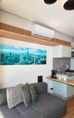 Studio para alugar com 30m², 1 quarto e 1 vaga