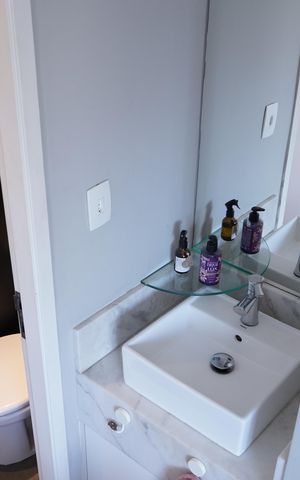Studio à venda com 38m², 1 quarto e 1 vagaBanheiro
