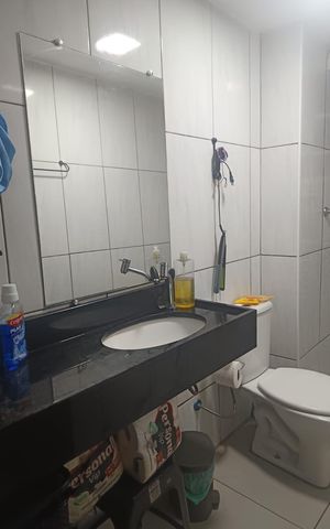 Apartamento à venda com 49m², 2 quartos e 1 vaga Apartamento à venda com 49m², 2 quartos e 1 vagaBanheiro