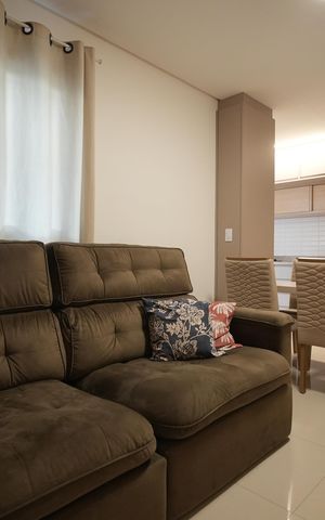 Apartamento para alugar com 65m², 2 quartos e 1 vagaSala