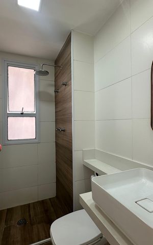 Apartamento para alugar com 43m², 1 quarto e 1 vaga Apartamento para alugar com 43m², 1 quarto e 1 vagaBanheiro