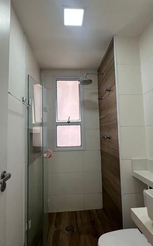 Apartamento para alugar com 43m², 1 quarto e 1 vaga Apartamento para alugar com 43m², 1 quarto e 1 vagaBanheiro