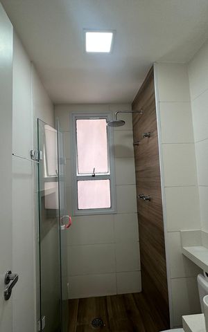 Apartamento para alugar com 43m², 1 quarto e 1 vaga Apartamento para alugar com 43m², 1 quarto e 1 vagaBanheiro