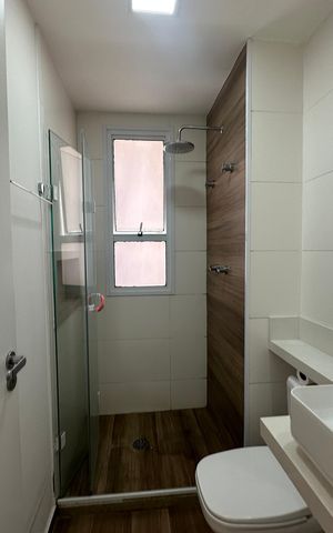 Apartamento para alugar com 43m², 1 quarto e 1 vaga Apartamento para alugar com 43m², 1 quarto e 1 vagaBanheiro