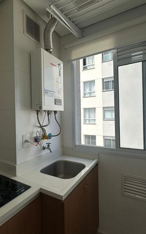 Apartamento para alugar com 43m², 1 quarto e 1 vaga Apartamento para alugar com 43m², 1 quarto e 1 vagaÁrea de Serviço