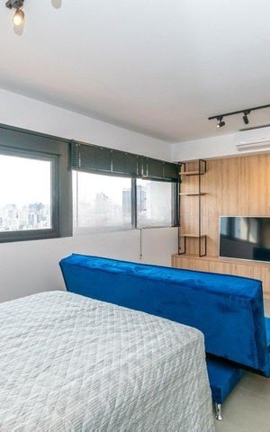 Apartamento à venda com 24m², 1 quarto e sem vaga Apartamento à venda com 24m², 1 quarto e sem vagaQuarto/Sala