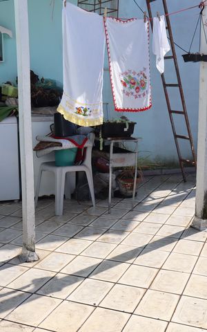 Casa à venda com 90m², 2 quartos e 1 vagaVaranda e área de serviço