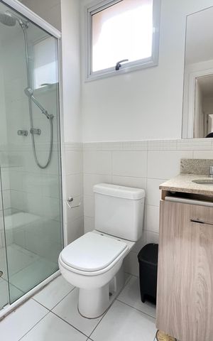Apartamento para alugar com 120m², 4 quartos e 2 vagas Apartamento para alugar com 120m², 4 quartos e 2 vagasBanheiro 2