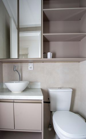 Apartamento à venda com 46m², 2 quartos e 1 vagaBanheiro
