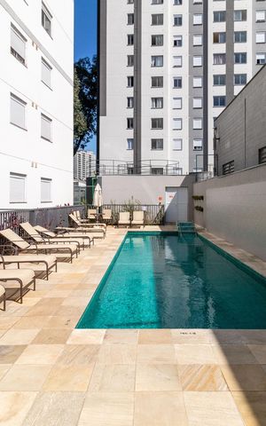 Apartamento para alugar com 42m², 2 quartos e sem vagaÁrea comum - Piscina