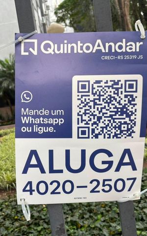 Apartamento para alugar com 120m², 3 quartos e 1 vaga Apartamento para alugar com 120m², 3 quartos e 1 vagaPlaquinha Instalada código NYWW-193