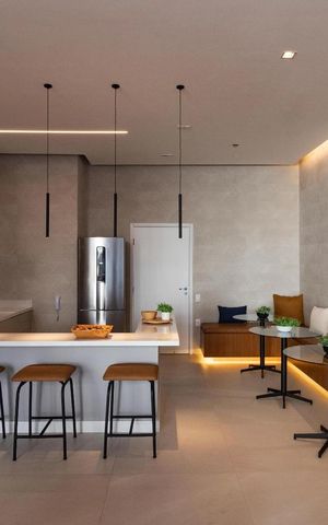 Apartamento para alugar com 36m², 1 quarto e sem vaga Apartamento para alugar com 36m², 1 quarto e sem vagaÁrea comum - Salão de festas