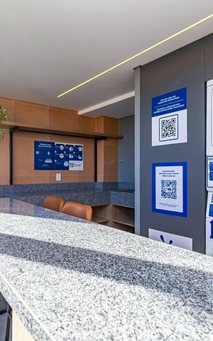Studio para alugar com 19m², 1 quarto e sem vaga Studio para alugar com 19m², 1 quarto e sem vagaLavanderia