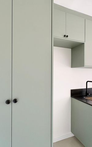 Studio à venda com 26m², 1 quarto e sem vaga Studio à venda com 26m², 1 quarto e sem vagaCozinha