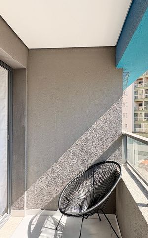 Studio à venda com 26m², 1 quarto e sem vaga Studio à venda com 26m², 1 quarto e sem vagaVaranda