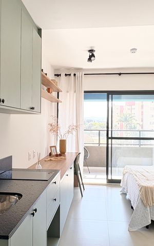 Studio à venda com 26m², 1 quarto e sem vaga Studio à venda com 26m², 1 quarto e sem vagaCozinha