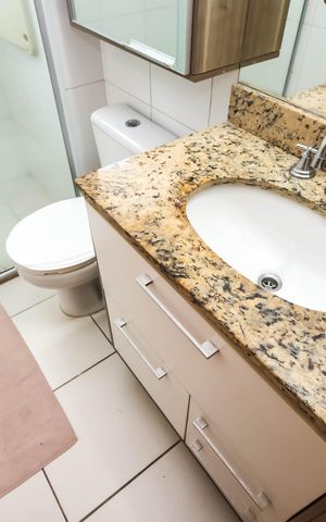 Apartamento à venda com 62m², 2 quartos e 2 vagasQuarto 1 - Suíte