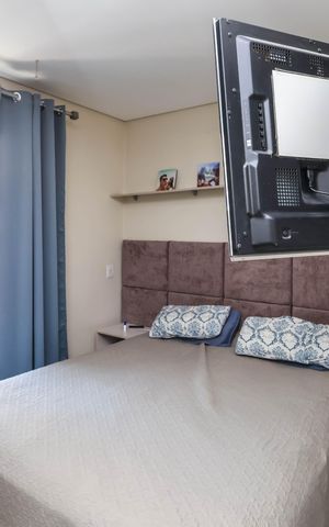 Apartamento à venda com 62m², 2 quartos e 2 vagasQuarto 1 - Suíte