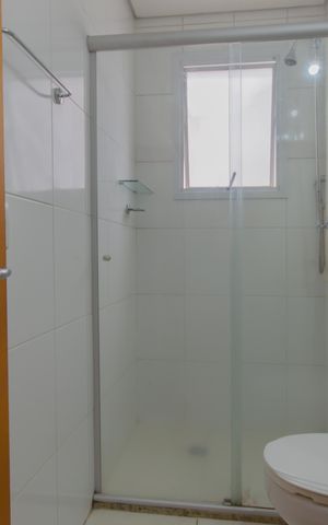Apartamento à venda com 62m², 2 quartos e 2 vagas Apartamento à venda com 62m², 2 quartos e 2 vagasBanheiro da Suíte