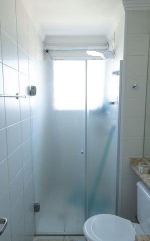 Apartamento para alugar com 73m², 2 quartos e 1 vaga Apartamento para alugar com 73m², 2 quartos e 1 vagaBanheiro da Suíte