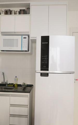Apartamento para alugar com 33m², 2 quartos e sem vagaCozinha - Área de serviço 