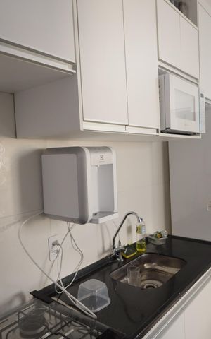 Apartamento para alugar com 33m², 2 quartos e sem vagaCozinha - Área de serviço 