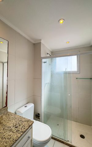 Apartamento para alugar com 192m², 5 quartos e 2 vagasBanheiro da Suíte